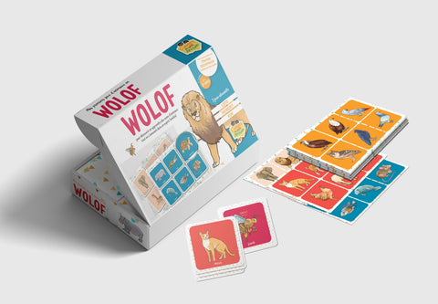 Mes premiers jeux d'animaux en wolof