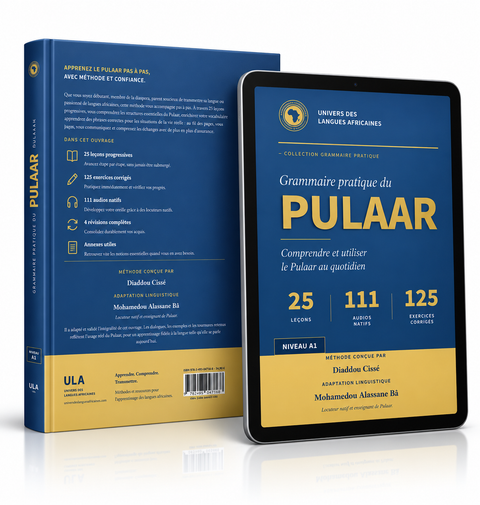 Grammaire pratique du PULAAR : Apprenez le Pulaar pas à pas et commencez à l’utiliser au quotidien.