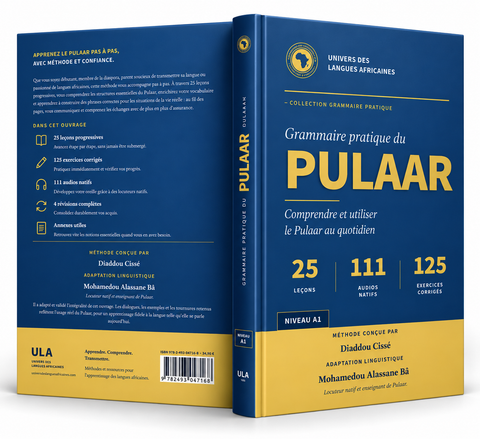 Grammaire pratique du PULAAR : Apprenez le Pulaar pas à pas et commencez à l’utiliser au quotidien.