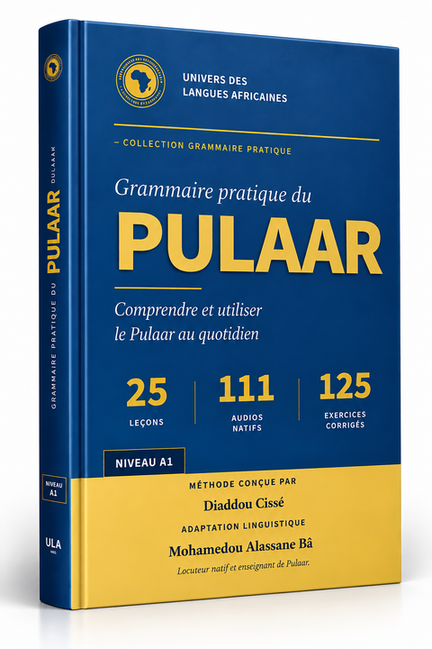 Grammaire pratique du PULAAR : Apprenez le Pulaar pas à pas et commencez à l’utiliser au quotidien.