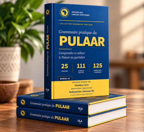 Grammaire pratique du PULAAR : Apprenez le Pulaar pas à pas et commencez à l’utiliser au quotidien.