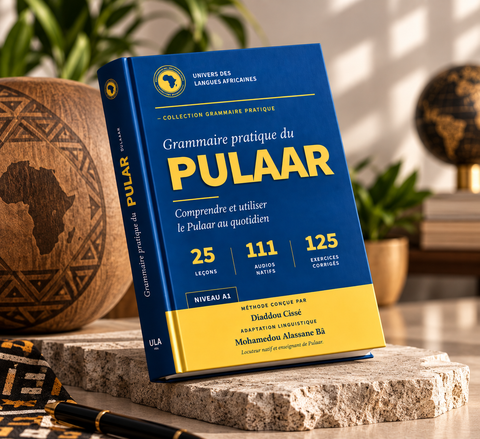 Grammaire pratique du PULAAR : Apprenez le Pulaar pas à pas et commencez à l’utiliser au quotidien.