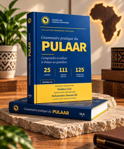 Grammaire pratique du PULAAR : Apprenez le Pulaar pas à pas et commencez à l’utiliser au quotidien.
